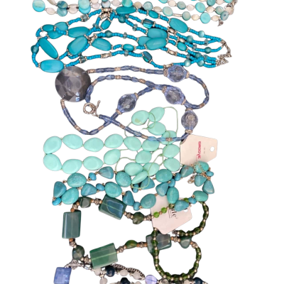  Womens Necklaces Blue 