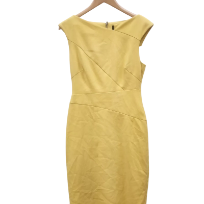 Size 10 Cue Yellow Dress