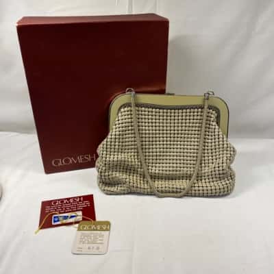 Glomesh Womens Handbag Cream 