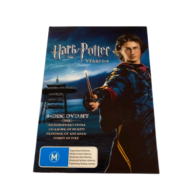 Harry Potter Years 1-4 8 Disc DVD Set