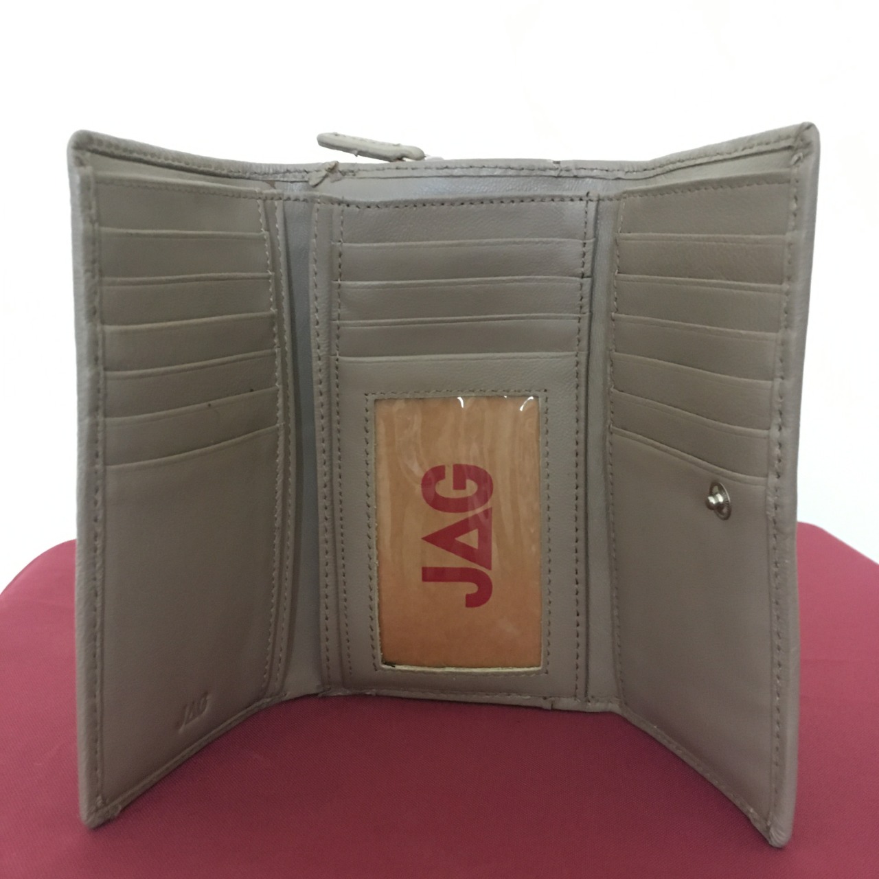 Jag Womens Beige Leather Purse BNWT (s)