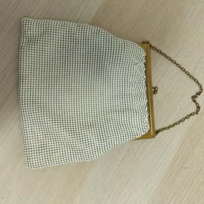 Mesh Whiting & Davis Co. Bag Made in USA VGUC 