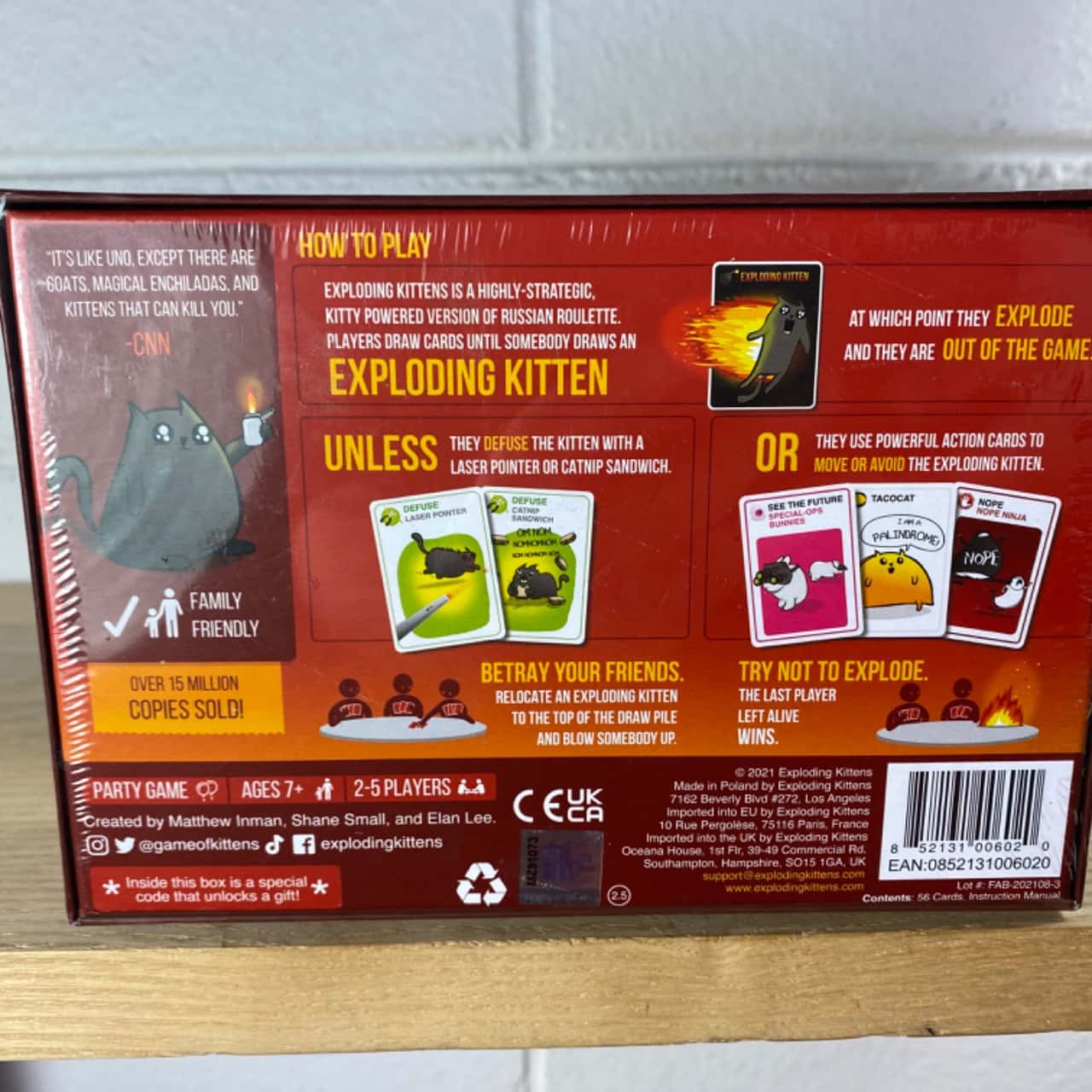 Exploding Kittens Card Game(s)