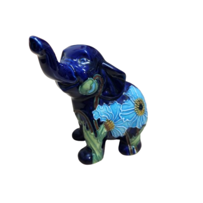 Blue Porceline Elephant