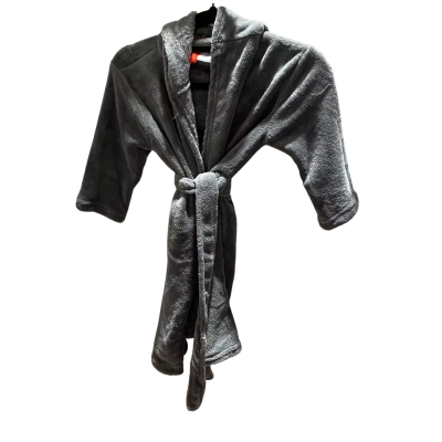 Linen House Kids  Size 6 Grey Soft Dressing Gown 