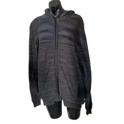 Quicksilver Mens  Size L Hood Jacket Grey 
