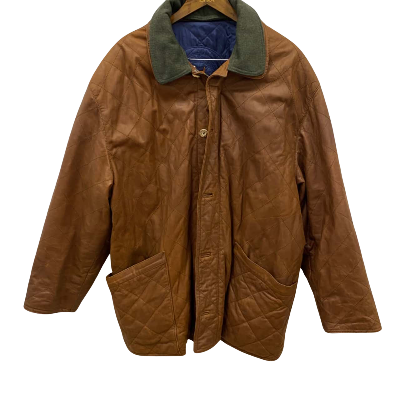 Mens Size XL Winter Coat Brown / Green (s)