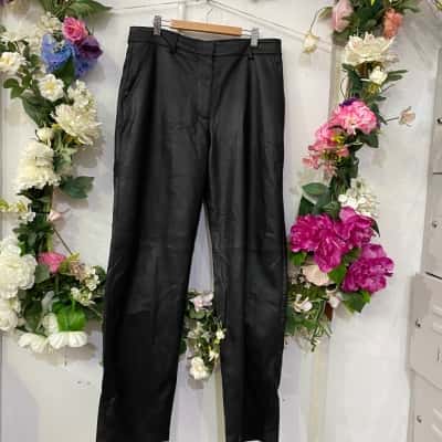 Elka Collective Womens  Size 12 Ankle Length Pants Black  