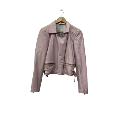 MLM Label Womens  Size 10 / 12 / M Leather Jacket Pink  