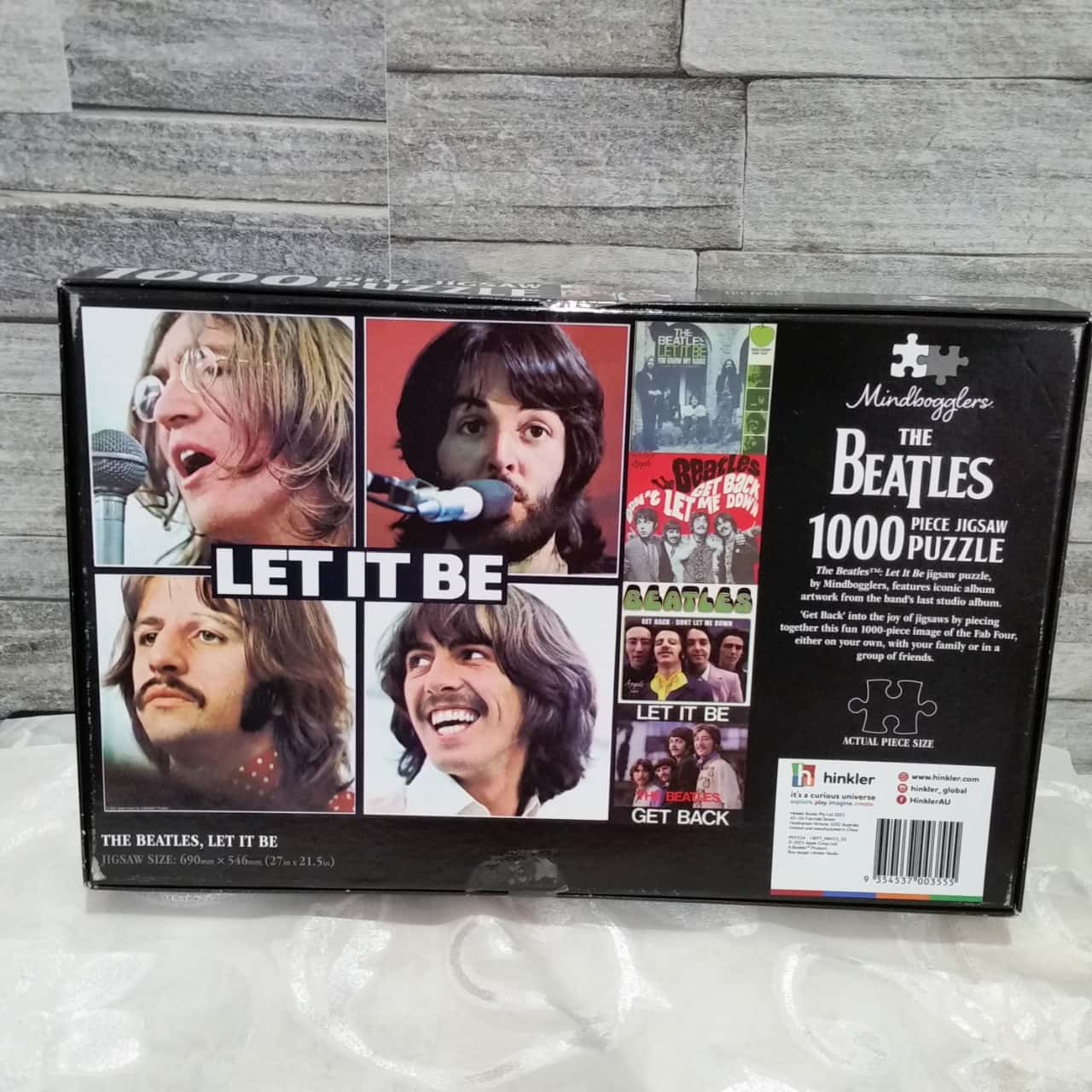 2x The Beatles Puzzles 1000 pieces. Abbey Road & Let It Be
