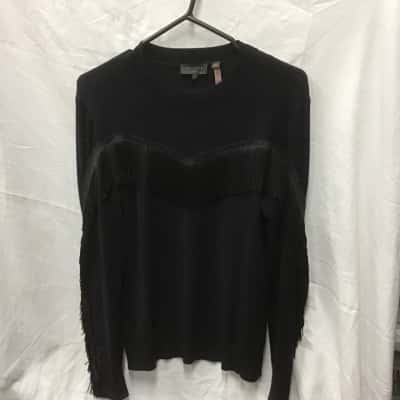 Ted Baker Womens Size 2 Jumper black. 