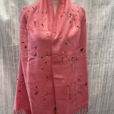PASHMINA  Womens  Size One Size Scarf Pink  