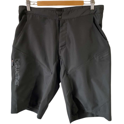  Bellwether Mens Size 34 Cycling Shorts Black  