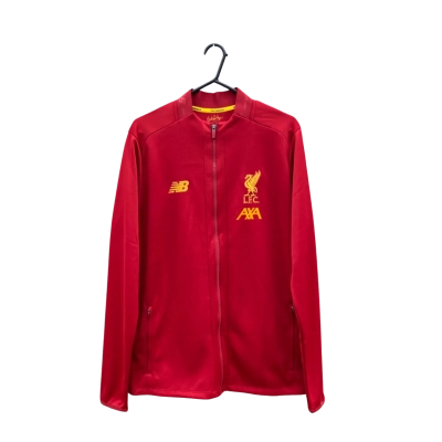 Mens New Balance x LFC Size XL Front Zipper Jacket Red / Yellow 