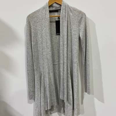 Portmans Womens  Size S Open Jacket / Winter Jacket Grey 