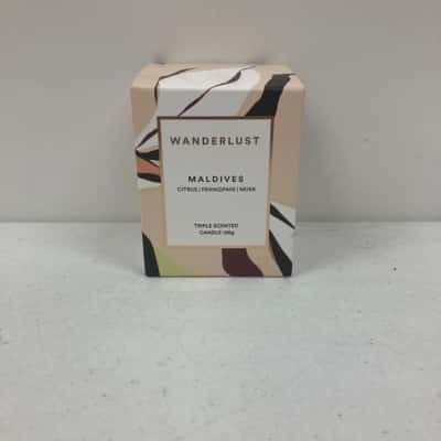 Salt & Pepper Wanderlust Maldives Triple Scented Candle