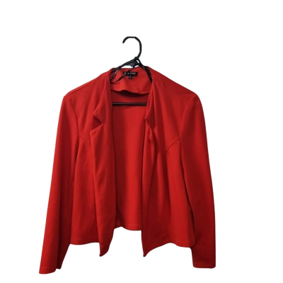 City Chic Women's Size 16 Bolero in Vermillon