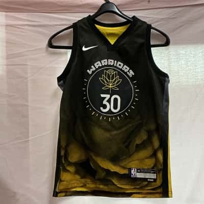 Nike Mens  Size M Singlet  Black  / Pattern / Yellow 