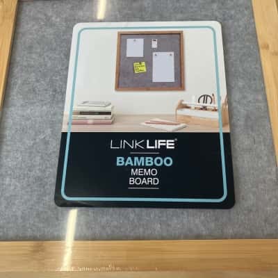 Bamboo memo board