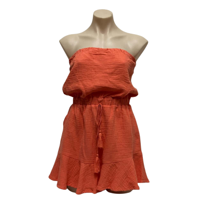  Petal & Pup Womens  Size M Beachside Playsuit Orange 