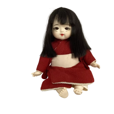 Japanese Collectable Kimono Ichimatsu Vinyl Doll