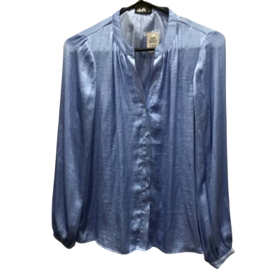 BN Dotti Blue Long Sleeve Shirt Size 6