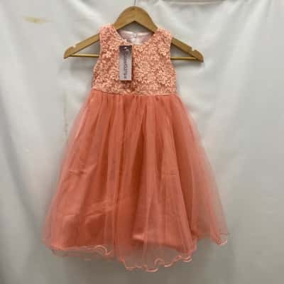 Goosebumps Kids Frock Size 4 Pink BNWT