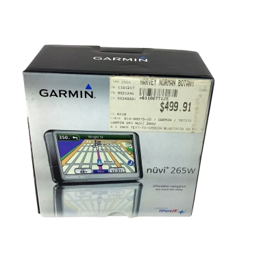 Nuvi 265w Navigation System 