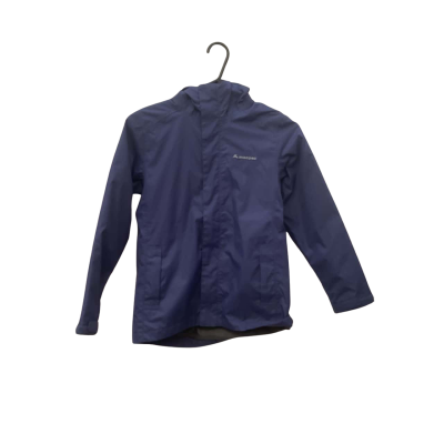 Kids Macpac  Size 10 Rain Jacket Blue 