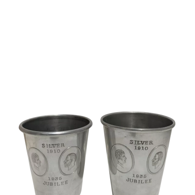 Silver Jubilee beaker