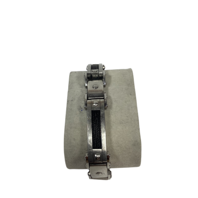 Mens Stylish Contemporary Link Bracelet 