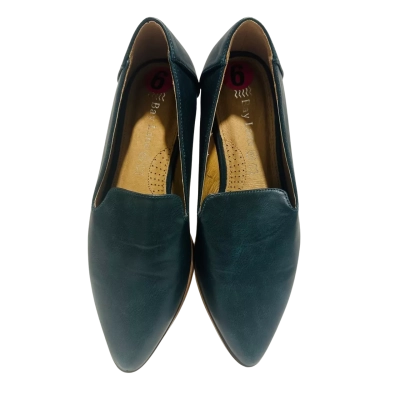 Bay Lane Pointed-toe Slip-on Loafers Size 6 Navy Blue 