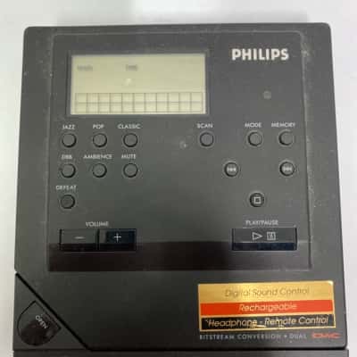 RARE Vintage Philips AZ6808 Portable CD Player AS is