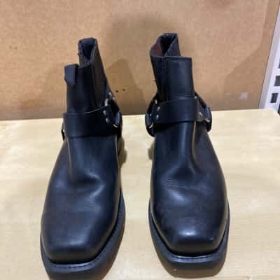 Scorpion  Mens  Short Biker Boots Black  