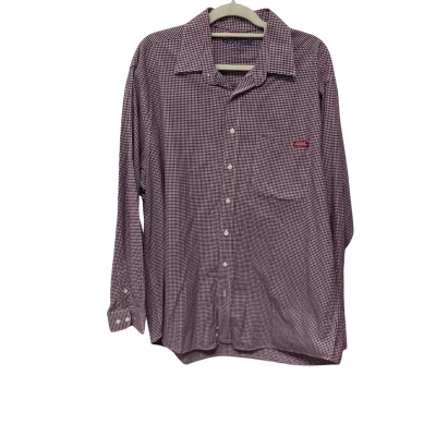 R.M. Williams Mens  Size L Checked long sleeve shirt 