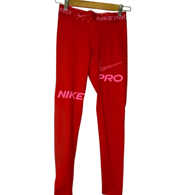 Nike Womens  Size S Tracksuit Pants Pink  / Red 