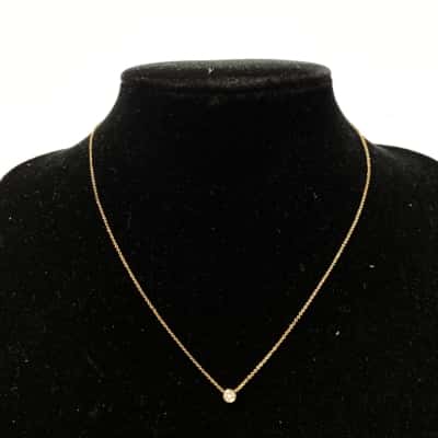 Country Road Womens Necklace Gold-tone with crystal stone