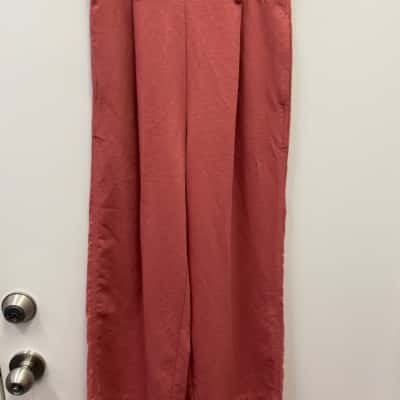 Sheike Womens  Size 8 Casual Pants Maroon 