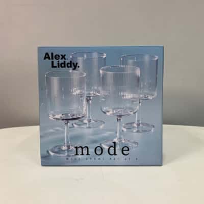 Alex Liddy “mode” Wine 290mL - Set of 4