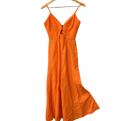 Sheike Womens  Size 6 Jumpsuit Orange 