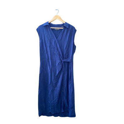 David Lawrence Size 14 Casual Dress Navy Blue BNWT