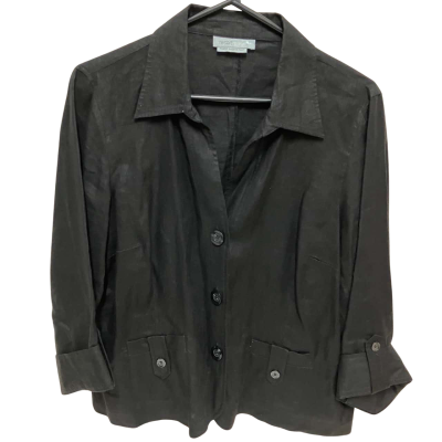 Resort Report Womens  Size M Bomber Jacket Black  