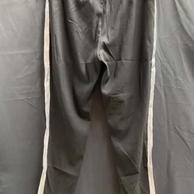 Charlie Brown Womens Size 10 Black Track Pants 