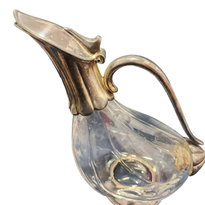Vintage Duck Decanter Silver  Plate in Good Condition