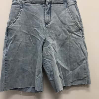Seed Heritage Womens  Size 10 Denim Shorts Blue 