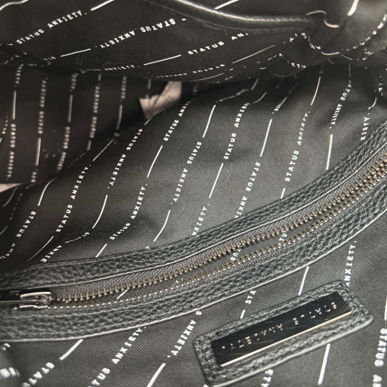 Status Anxiety Last Mountains Bag Black RRP 319