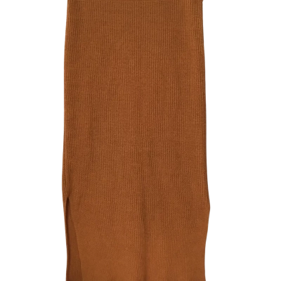 Ghanda Womens  Size M Knitted Pencil Skirt Brown 