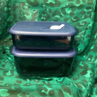 Tupperware Vent n Serve, Indigo Blue