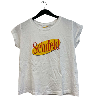  Womens  Size L White top