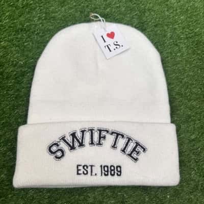 Swiftie White Beanie (New)